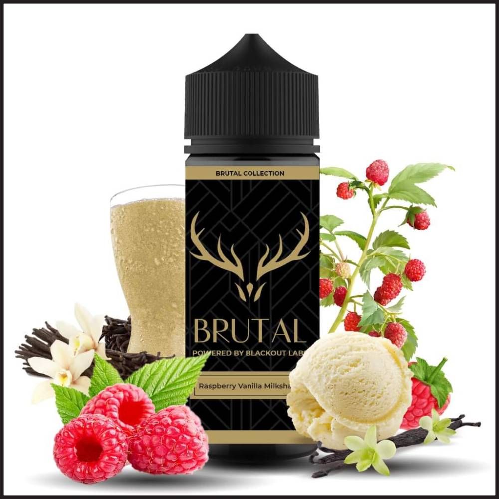 BRUTAL – Raspberry Vanilla Milkshake 120ML