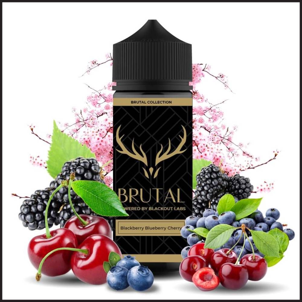 BRUTAL – Blackberry Blueberry Cherry 120ML