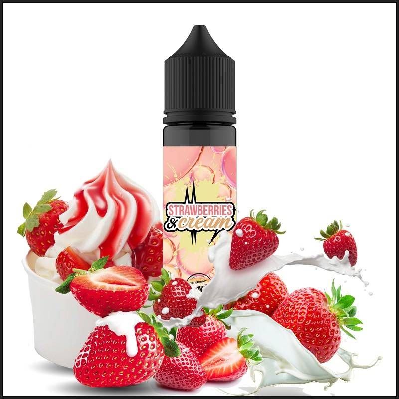 BLACKOUT STRAWBERRIES & CREAM SHOT 60ML