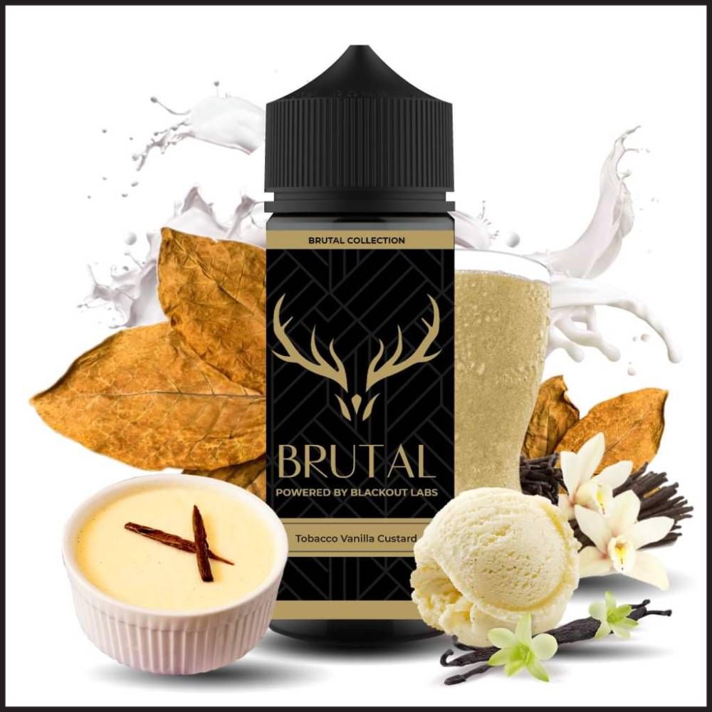 BRUTAL – Tobacco Custard 120ML