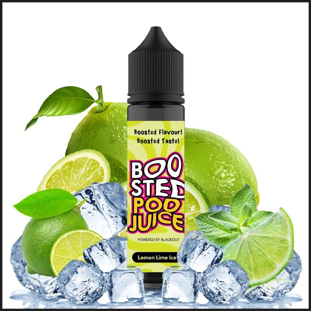 BOOSTED 60ML – Lemon Lime Ice