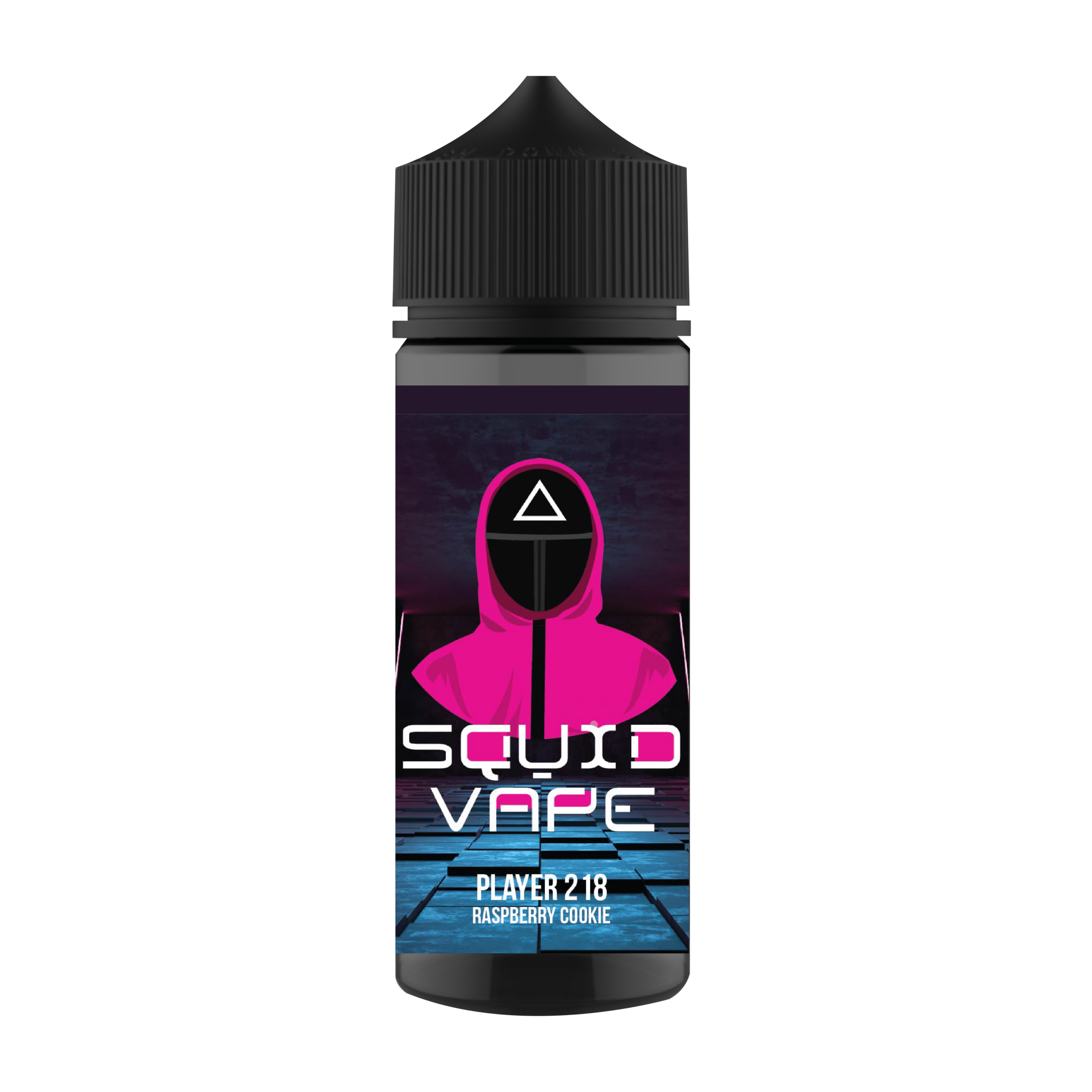 SQUID VAPE SHOT 120ML – Raspberry Cookie (PLAYER 218)