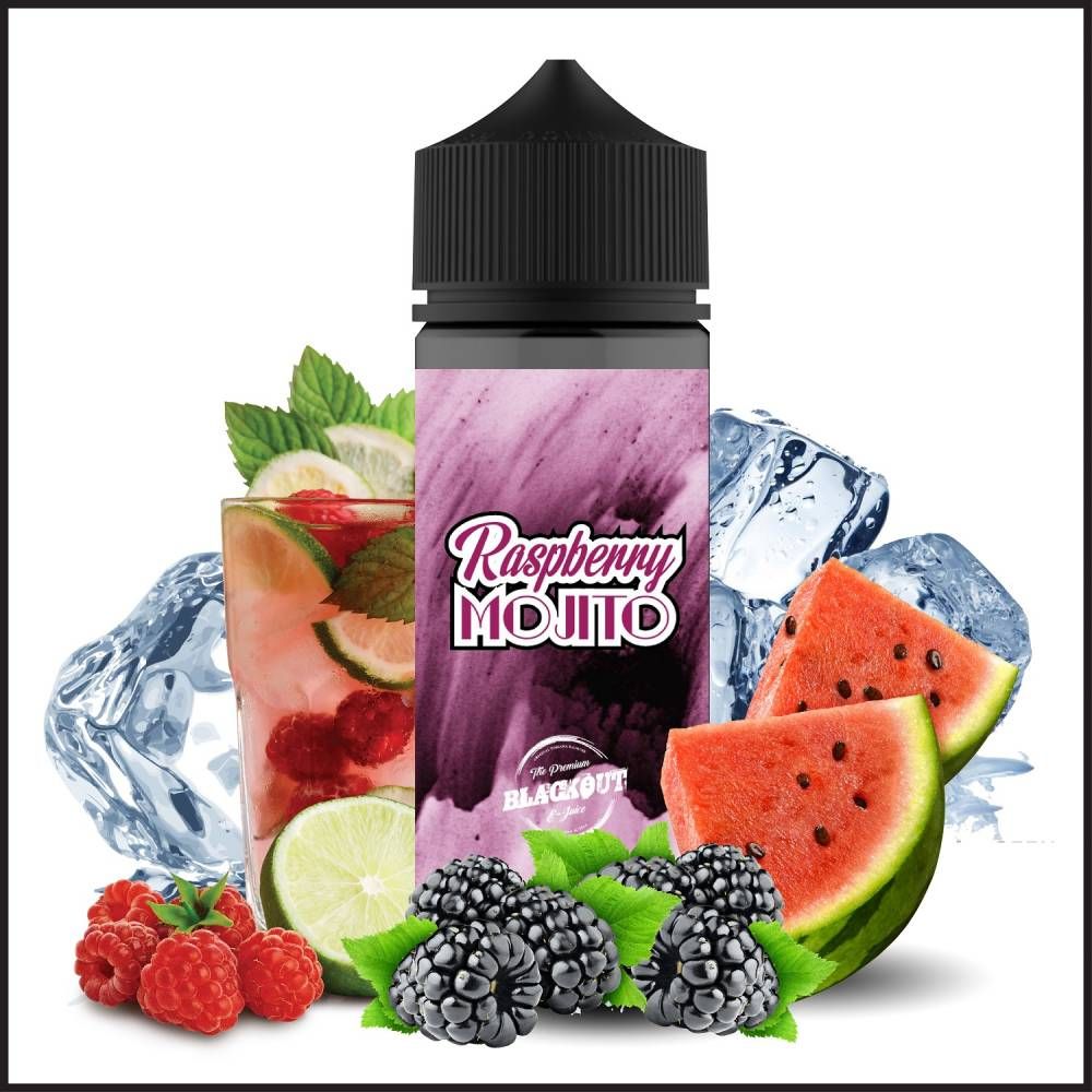 BLACKOUT RASPBERRY MOJITO SHOT 120ML