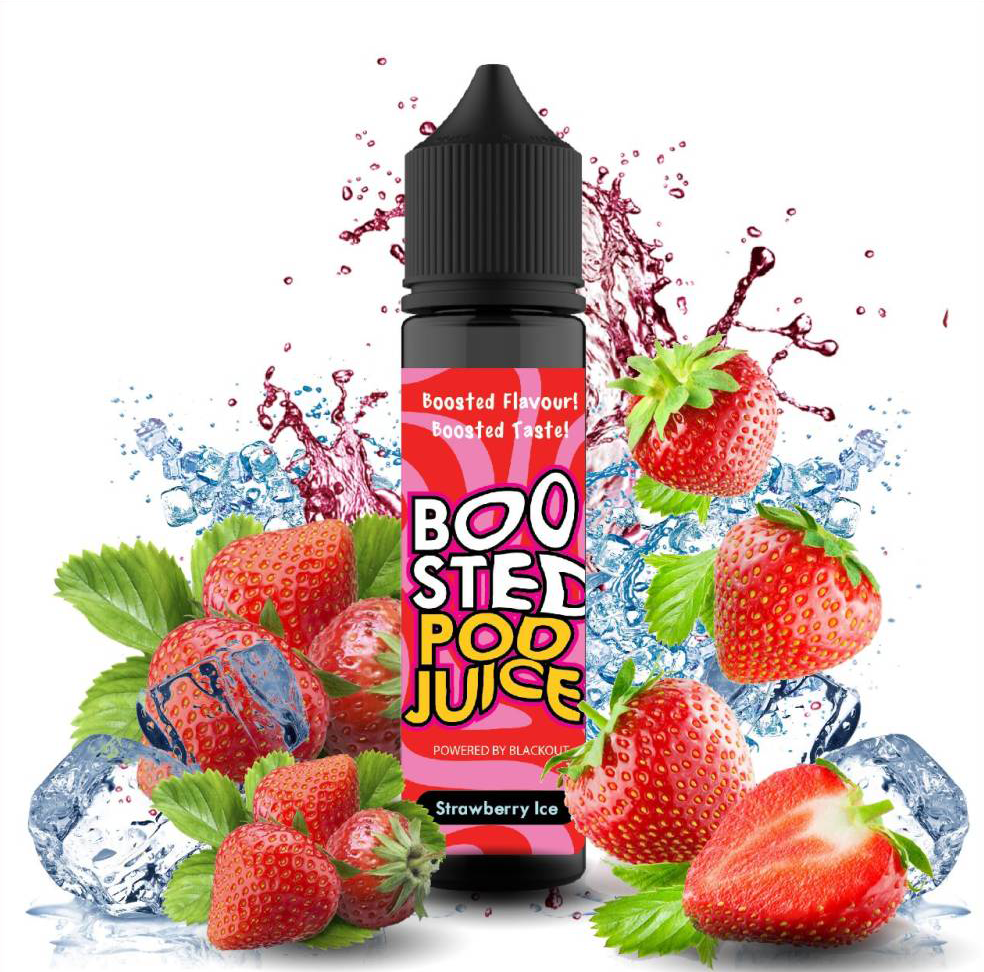 BOOSTED 60ML – Strawberry Ice