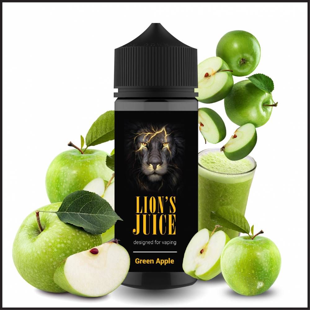 LIONS JUICE SHOT 100 ML – Green Apple