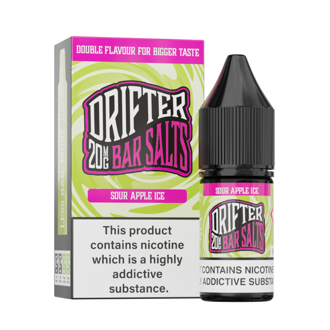 Drifter Sour Apple Ice Salts 20mg 10ml